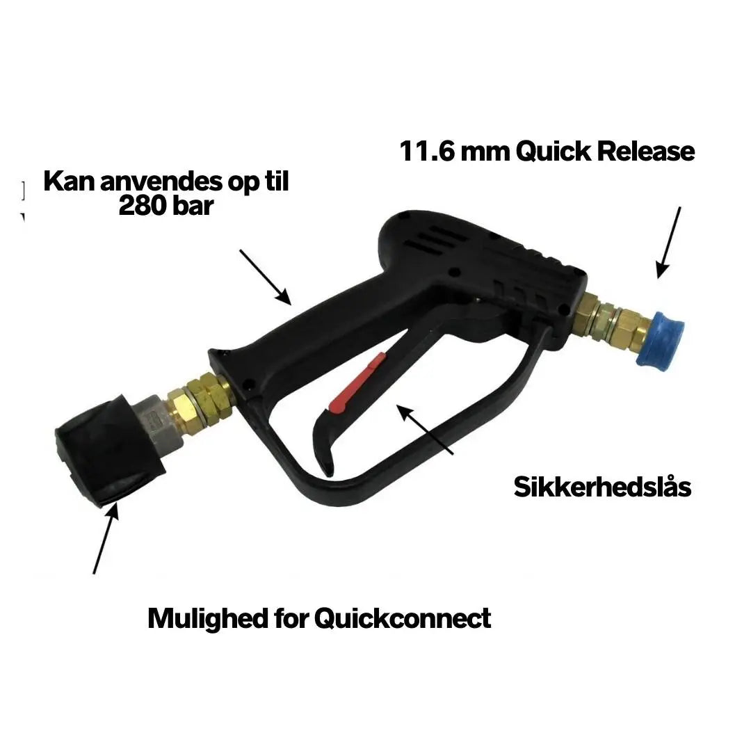 Pistolgreb til højtryksrenser