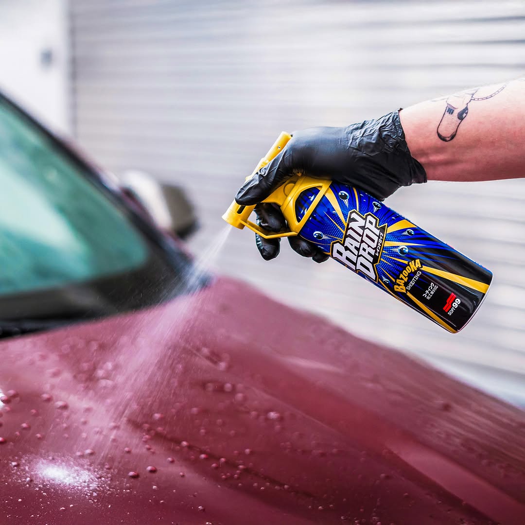 Indlæs video: Soft99 Rain Drop Bazoka spray forsegling