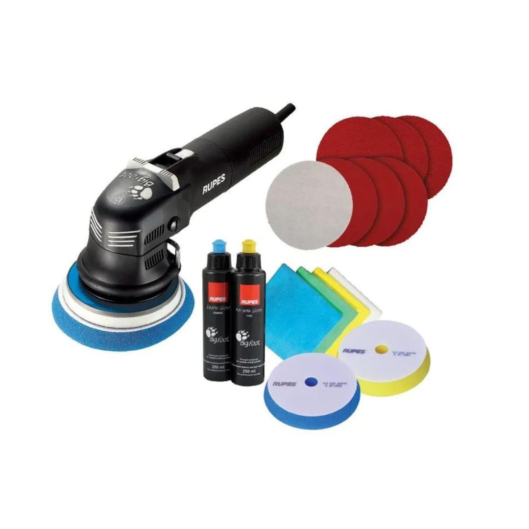 Rupes LHR12E/STN "Big Foot" Duetto 220V Polermaskine STANDARDKIT