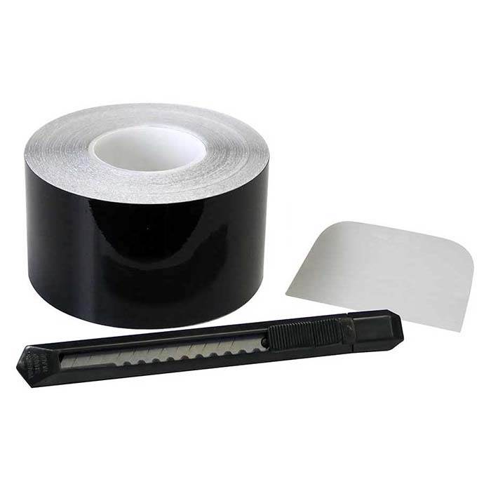 Foliatec Chrome Delete folie sæt sort glans 5cm x 15M