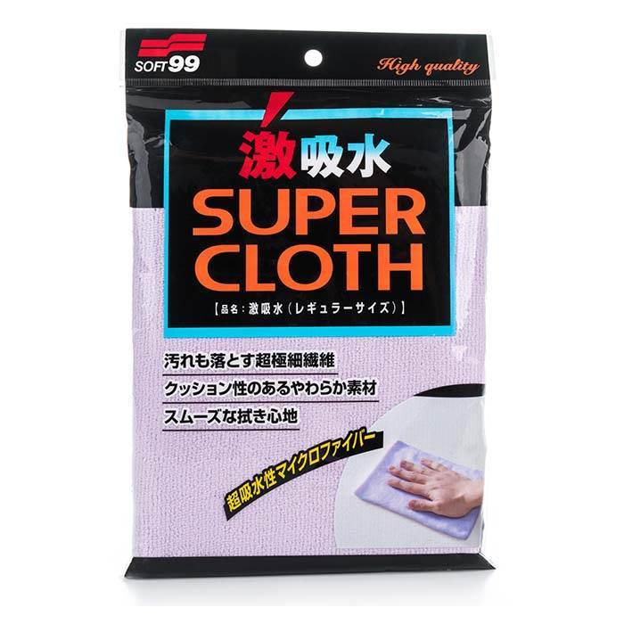 Soft99 mikrofiberklud -Super absorberende