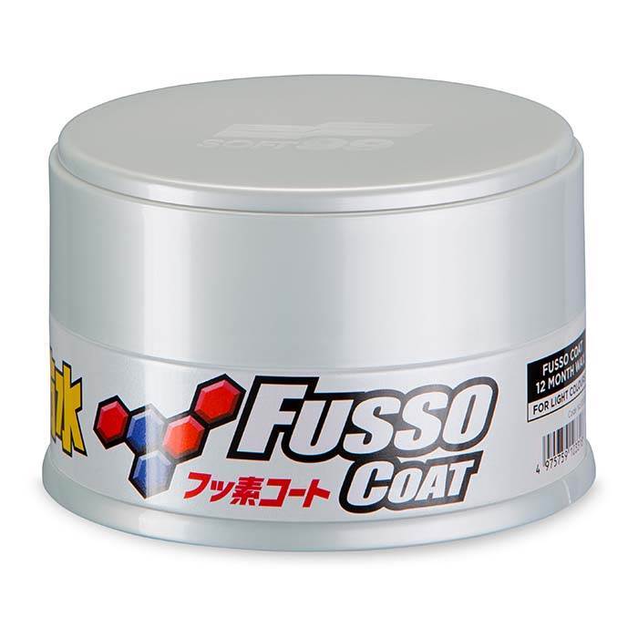 Soft99 Fusso Coat 12 mdr. voks, Til lys lak