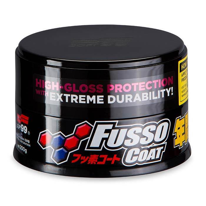 Soft99 Fusso Coat 12 mdr. voks, Til mørk lak