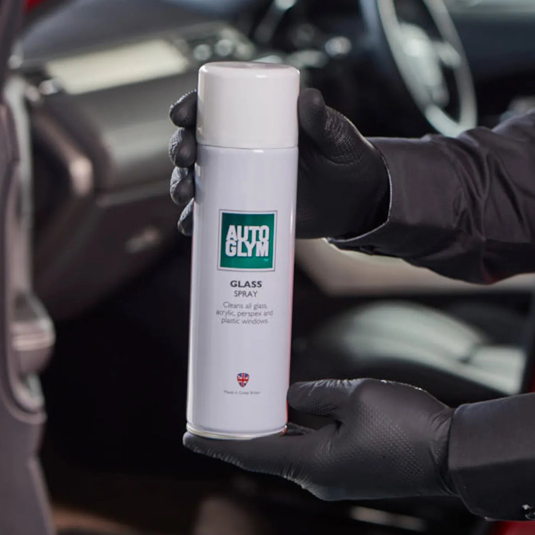 Krystalklar ruderens uden striber