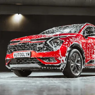 En højt skummende Autoshampoo