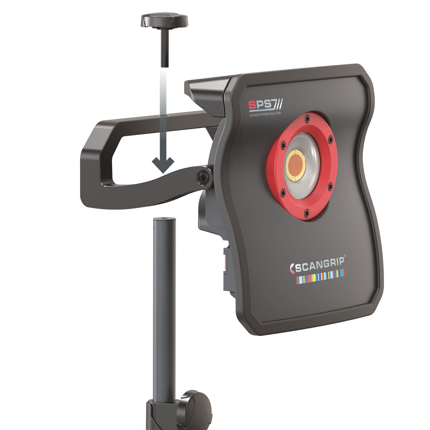 Scangrip wheel stand ( uden lygte ) - Carbix