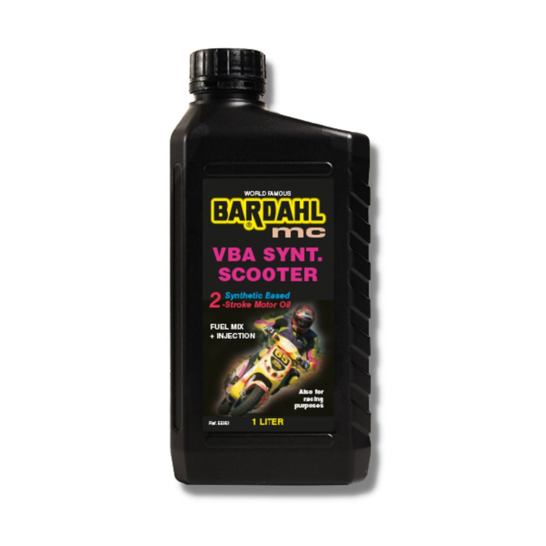 Bardahl 2-Taktsolie VBA scooter syntetisk baseret 1 ltr. - Carbix