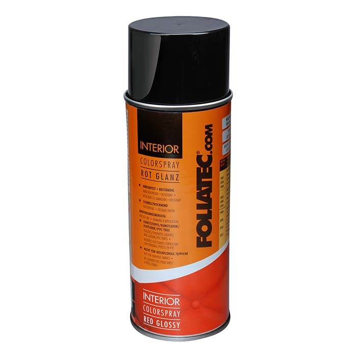 Foliatec Interiør Colour Spray Rød 400 ml - Carbix