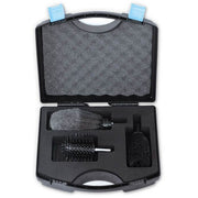 Twisstar kuffert med 3 børster - Carbix