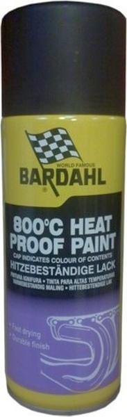 Bardahl Racing Black ( Varmebestandig Silke Matsort 800 grader ) 400 ml. - Autobix