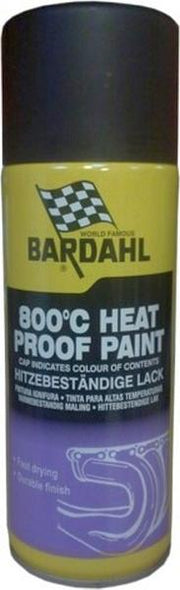 Bardahl Racing Black ( Varmebestandig Silke Matsort 800 grader ) 400 ml. - Autobix