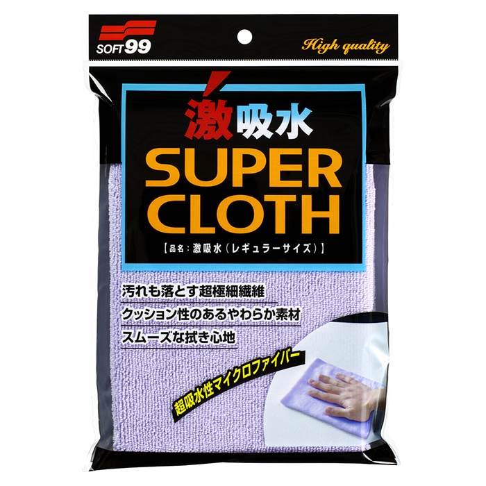 Soft99 mikrofiberklud -Super absorberende
