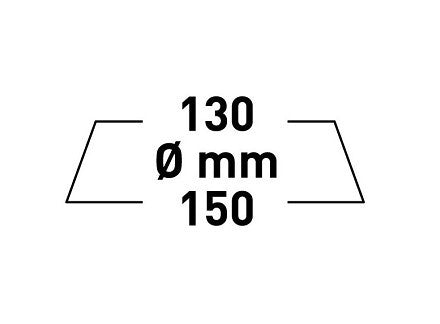 Rupes 150XM "Bigfoot" Gul Mikrofiberskive Medium 2 stk. pk. - SkanOil